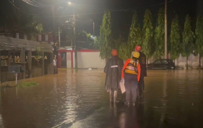 Inundaciones en el distrito de Panamá
