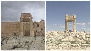 La ciudad de Palmira antes y después del Estado Islámico