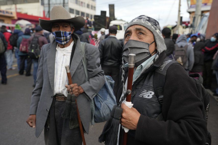 Protestas en Guatemala.