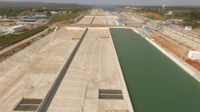 Inician pruebas de llenado y vaciado de tinas en las nuevas esclusas de Gatún