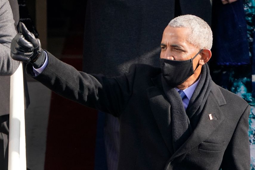 El expresidente estadounidense Barack Obama﻿.