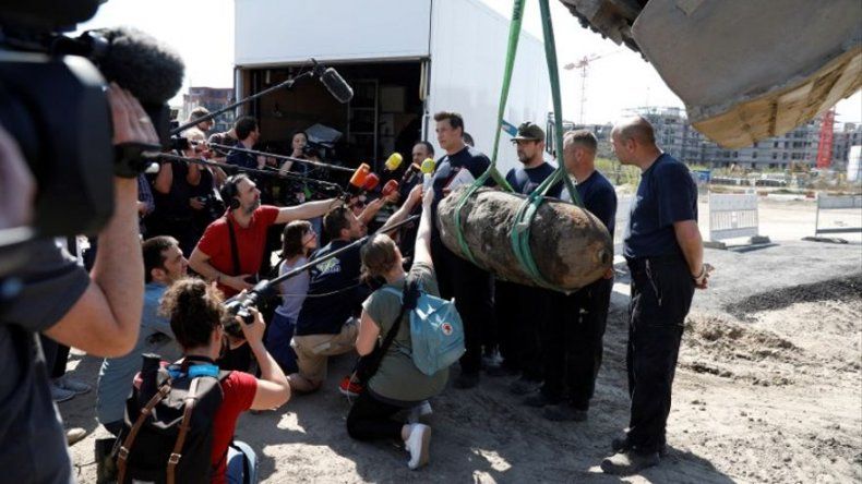 Desactivada en Berlín bomba de la II Guerra Mundial cerca de estación central