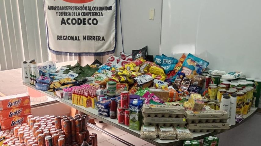 ACODECO retira más de mil productos