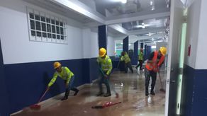 MEDUCA realiza limpieza por inundación del Moisés Castillo Ocaña