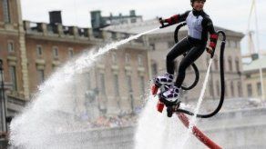 Festival de vuelo humano con artículos de fabricación casera