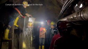 Tres mineros quedaron atrapados en galería subterránea de Ecuador