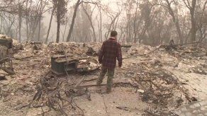 La búsqueda incansable de un hermano desaparecido en el fuego de California