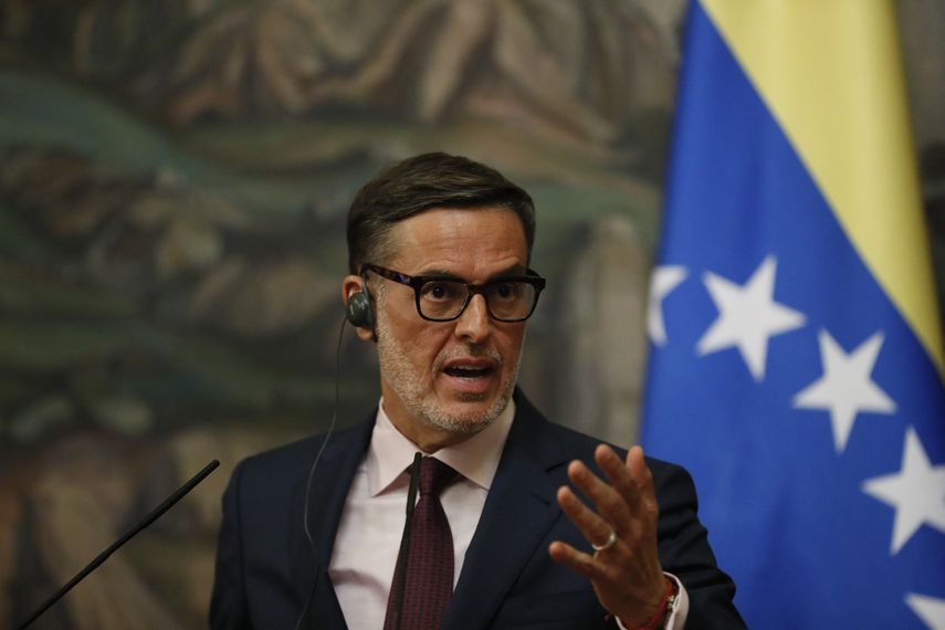 El ministro de Relaciones Exteriores de Venezuela