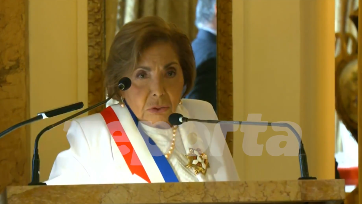Mayín Correa es condecorada con la Orden Nacional&nbsp;