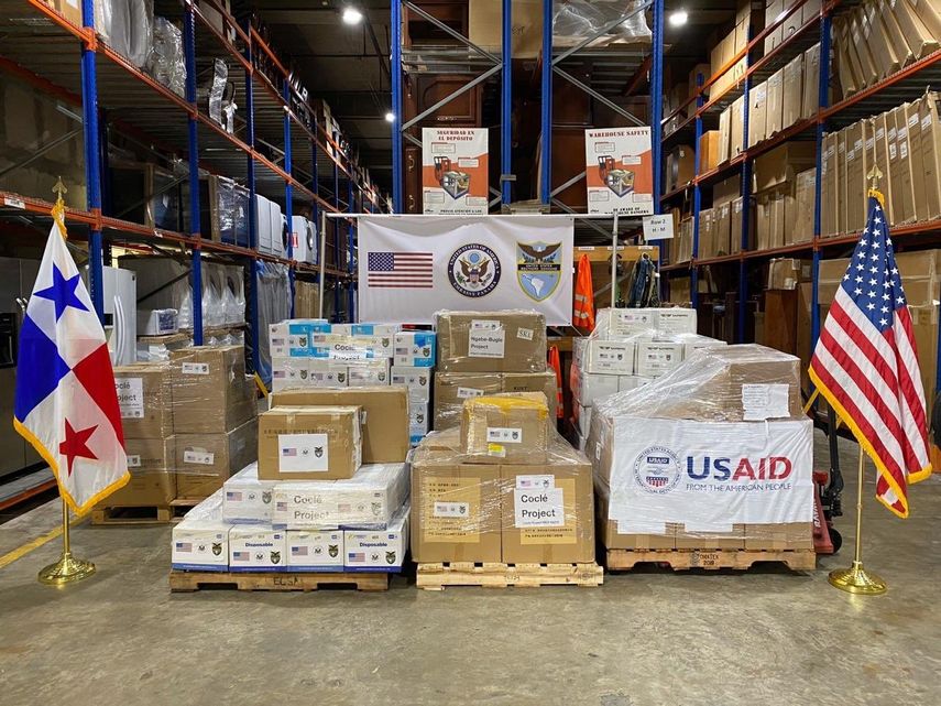 Hay que señalar que durante la pandemia Panamá recibió donaciones de medicamentos