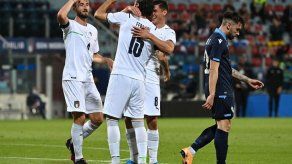 Italia se divierte con un 7-0 sobre San Marino en amistoso