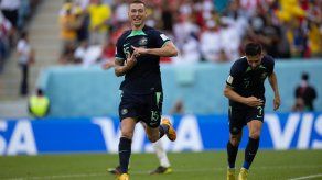 Ducke marcó el gol del triunfo australiano sobre Túnez.