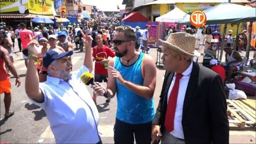 Ricky Mentirelli y Donald Trumpón juntos en Las Tablas
