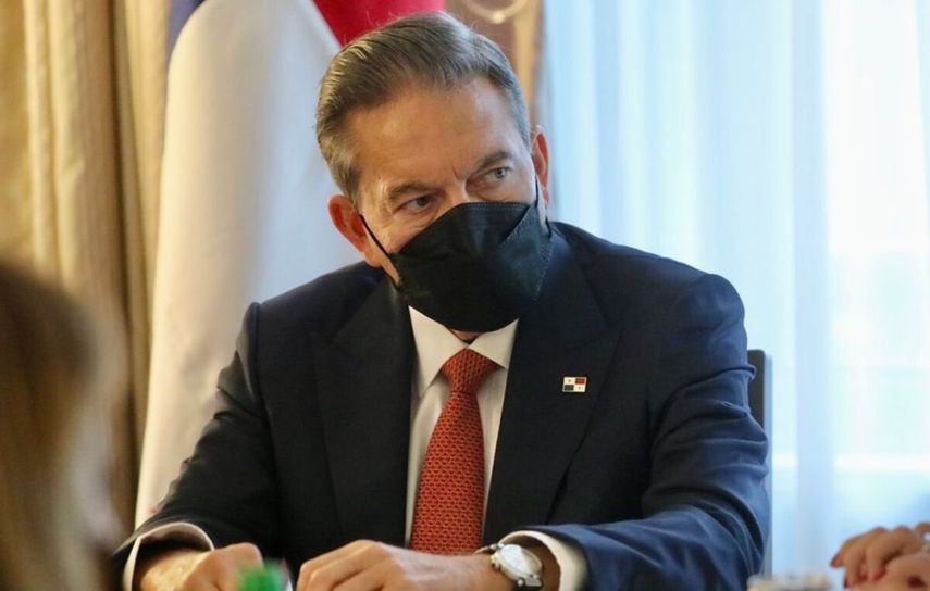 El presidente de Panamá