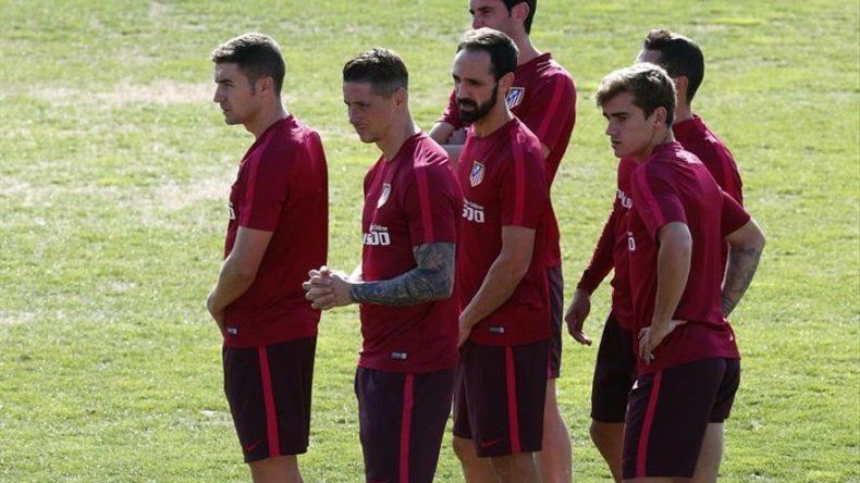 El Atlético afina la puntería de cara al partido contra el Deportivo