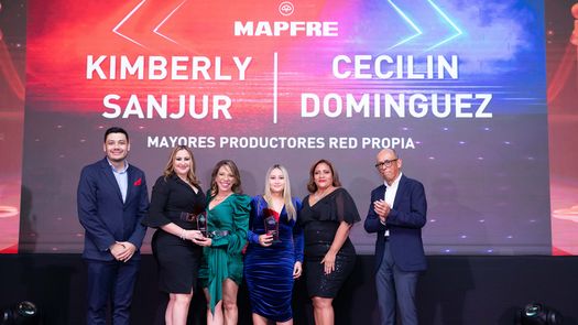 Ganadoras de las Mayores Productoras de Red Propia de MAPFRE Panamá 2022.