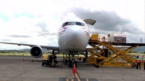 Se trata del lote número 34 que la casa farmacéutica Pfizer envía a Panamá con la vacuna anticovid.