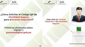El día del juego, habrá personal de la AIG verificando el código QR para el ingreso.