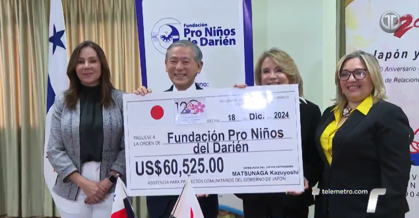 Embajada de Japón dona más de $60 mil para proyectos de agua&nbsp;