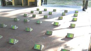 Senafront decomisa 59 paquetes de cocaína y armas en Darién