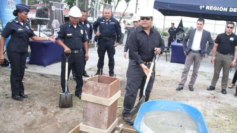 Don Bosco tendrá nueva subestación policial, dan inicio a construcción
