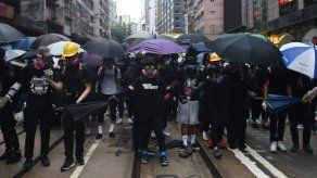 Violencia en Hong Kong