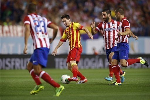 Godín quiso sacar ventaja sobre Messi