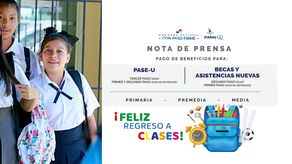 Tercer pago del PASE-U será pagado por el IFARHU Tercer pago del PASE-U será pagado por el IFARHU