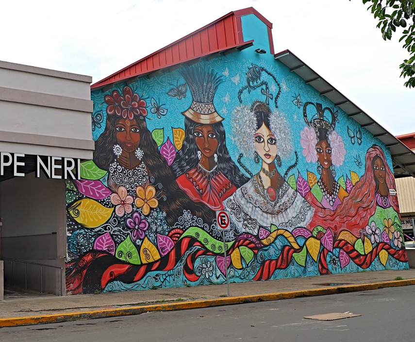 Mural ubicado en el Museo Afroantillano en ciudad capital. Alcaldía de Panamá&nbsp;