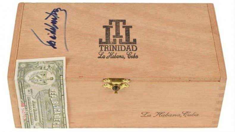 Una caja de puros de Fidel Castro se subasta por 27.000 dólares en EE.UU.