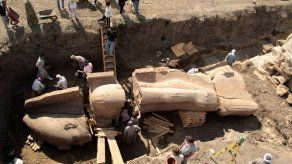 Descubren estatua de una hija del faraón Amenhotep III