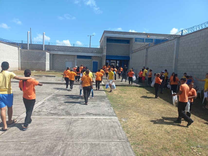 Visitas en el centro Penitenciario
