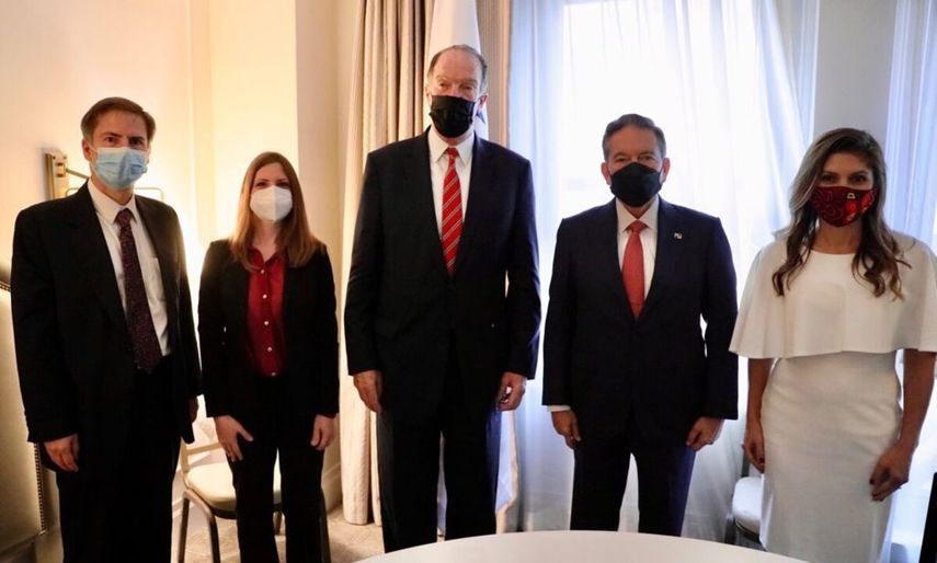 Cortizo agradeció al Banco Mundial todo el apoyo brindado al país durante estos dos años de pandemia.