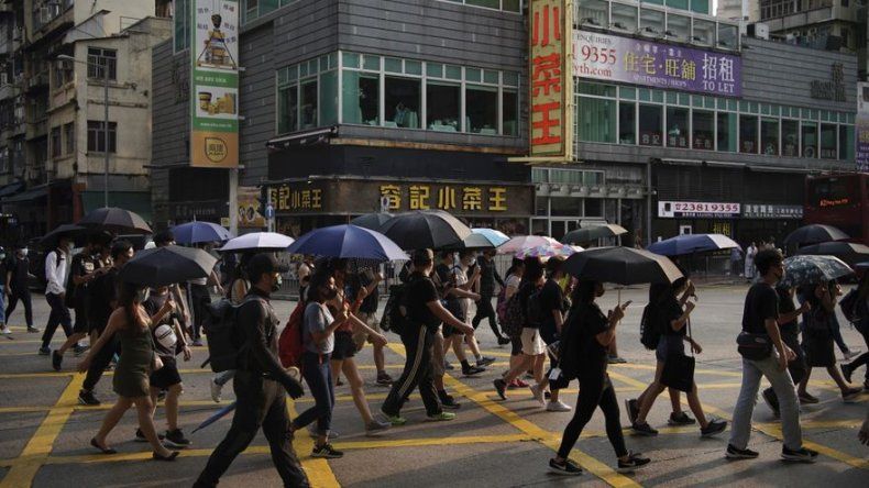 Miles vuelven a marchar en Hong Kong