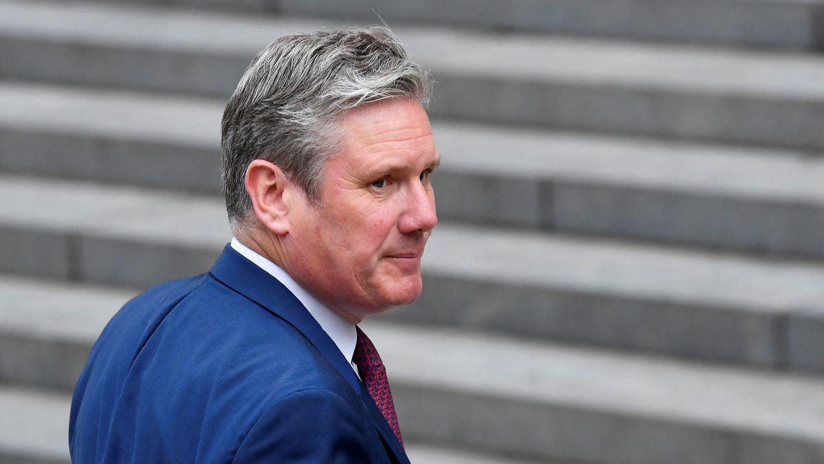 El jefe de la oposición británica Keir Starmer.