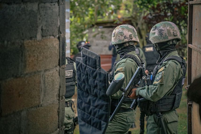 Policía Nacional aprehendió a cinco personas en Arraiján
