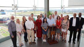 Congresistas de EEUU visitaron el Canal de Panamá