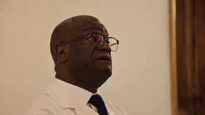 El premio Nobel de la paz, Denis Mukwege.