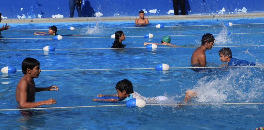 Alcaldía de Panamá inicia curso gratuito de natación
