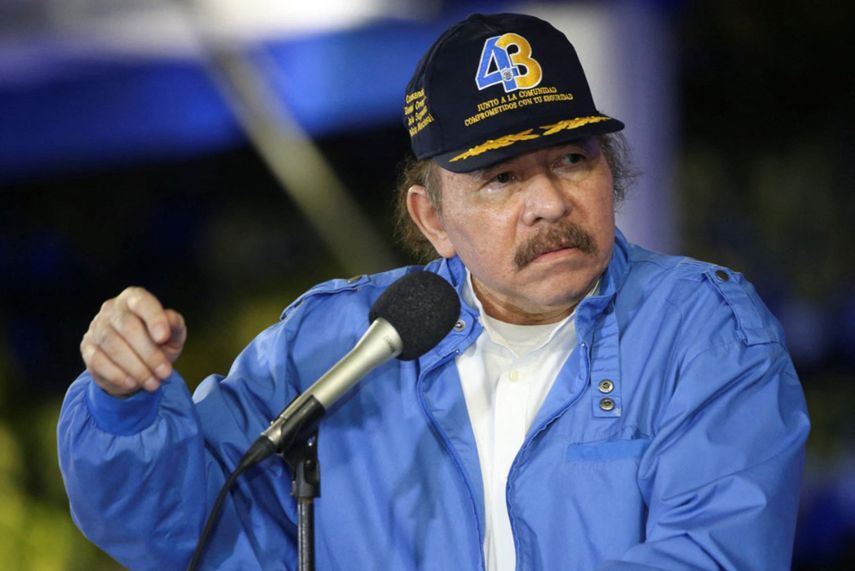 El presidente de Nicaragua