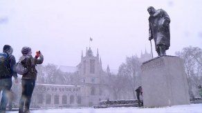 Intensas nevadas causan trastornos en Europa