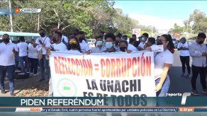 Estudiantes de la Unachi protestan contra de proyecto que permitiría reelección de rector