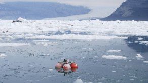 Burbujas de glaciares generan mucho ruido en el mar