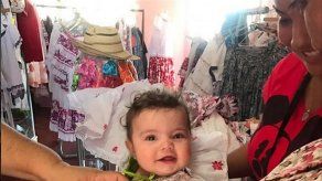 Delyanne Arjona revela parte de la pollera que lucirá Amelie en Las Tablas