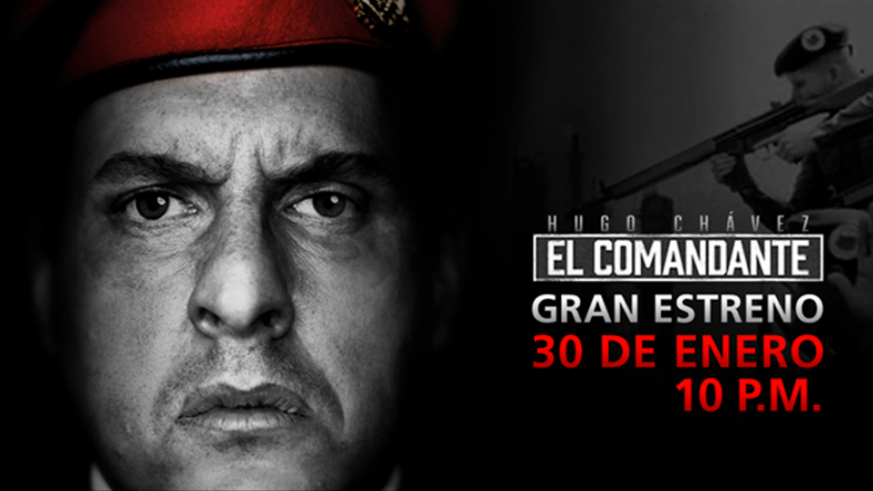 El Comandante, la última resurrección de Chávez, ahora en la televisión