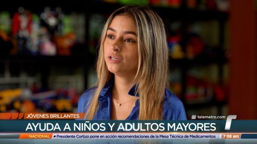 Jóvenes Brillantes: Thays Rios, voluntaria