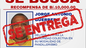 Policía Nacional confirma entrega de alias Orito. Policía Nacional confirma entrega de alias Orito.