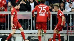 Bayern se recupera ante Ingolstadt y terminará líder la primera vuelta