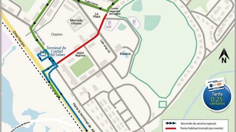 Metro Bus ofrecerá servicio especial para evento final del Panama Jazz Festival