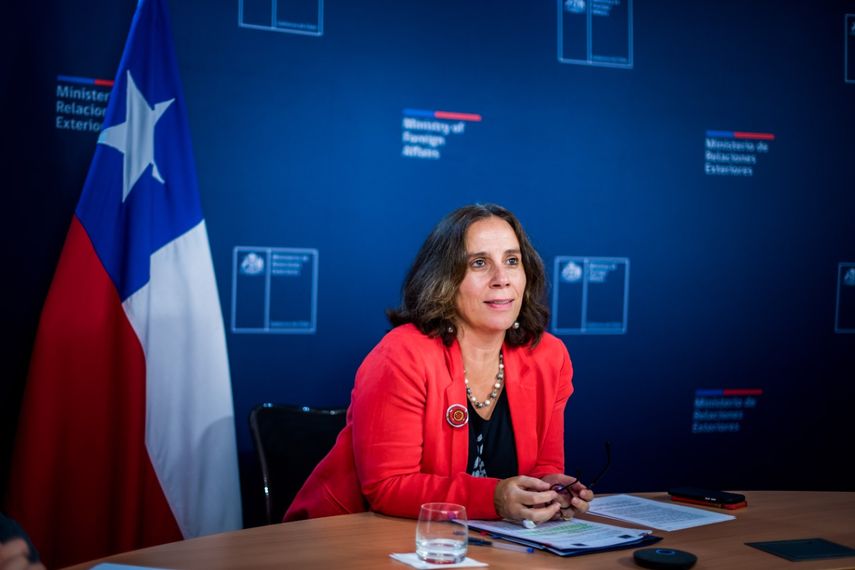 La canciller de Chile